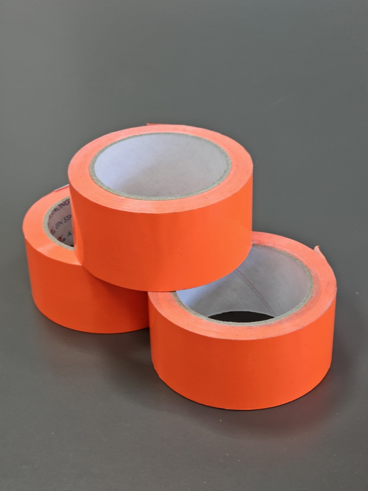 Lepilni trak PVC 50mmX66m Oranžen 