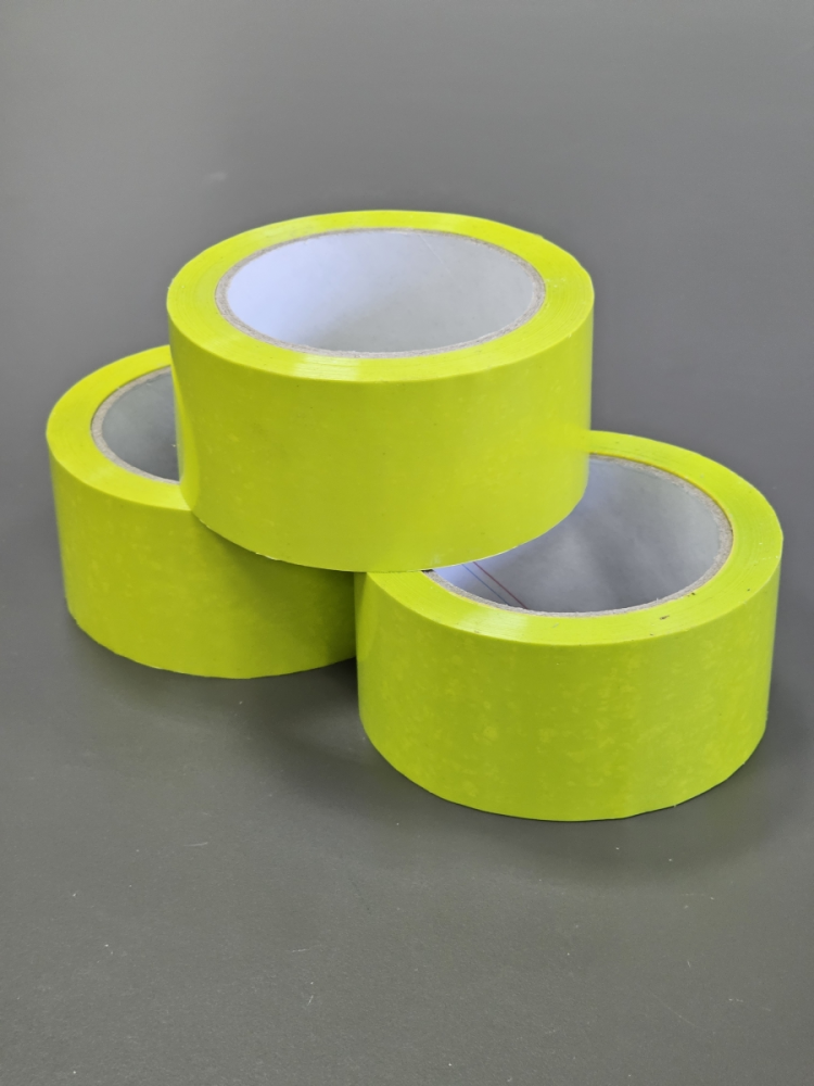 Lepilni trak PVC 50mmX66m Rumen 
