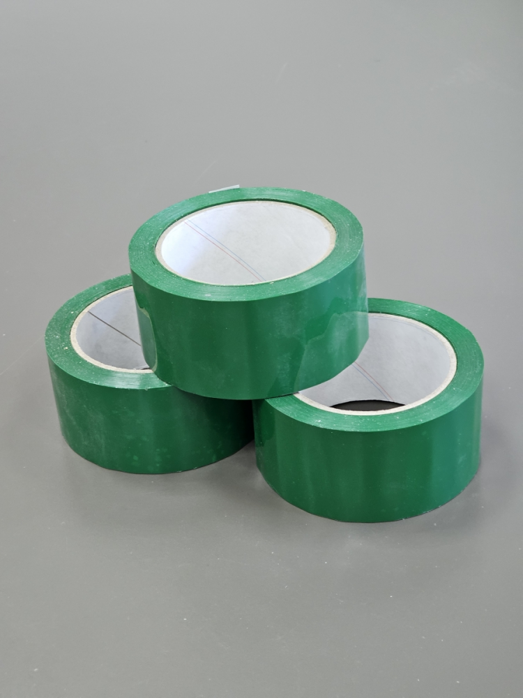 Lepilni trak PVC 50mmX66m Zelen 