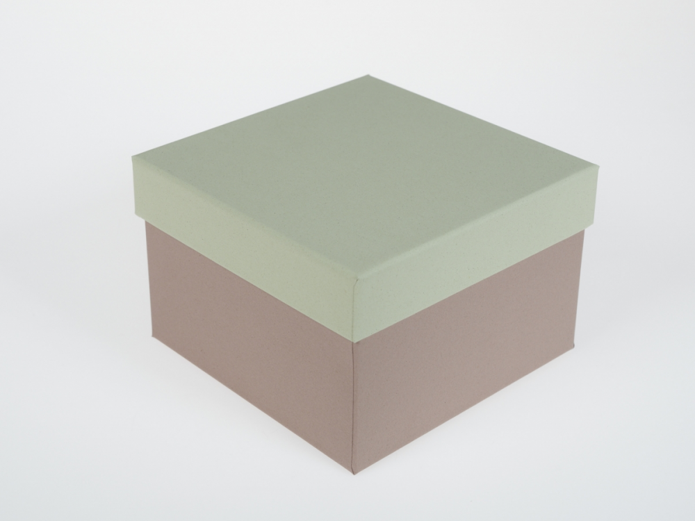 Darilna škatla G1.1 R150X150X100mm MANDELJ - KIVI