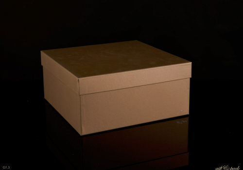 Darilna škatla G1.3 R300X300X140mm MAH - ZELENA