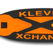 Varni nož Klever Xchange single oranžni 