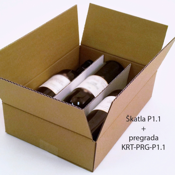 Kartonska škatla P1.1 320X230X80mm 