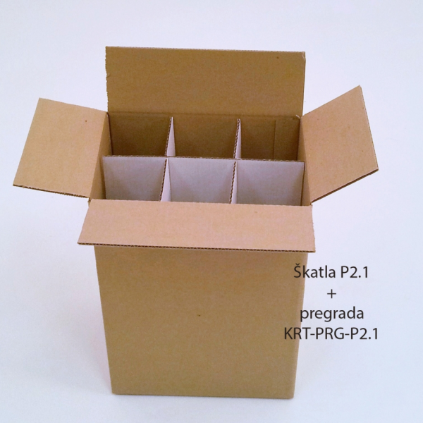 Kartonska škatla P2.1 230x160x320mm 