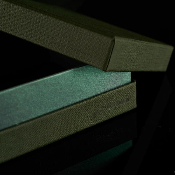 Darilna škatla G2.0 RS110X110X40mm ZELENA