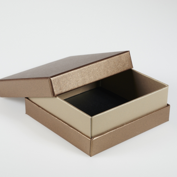 Darilna škatla G2.0 RS110X110X40mm BRONZA