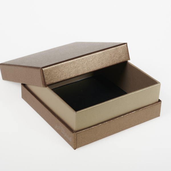 Darilna škatla G2.0 RS110X110X40mm BRONZA