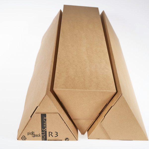 Trikotna škatla R3 747x150x150 mm fi.85