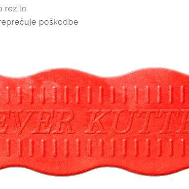 Varni nož Klever Kutter rumeni 